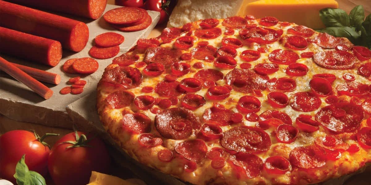 Round Table Pizza, situé à Lynnwood, WA 98087 Foodporn by The