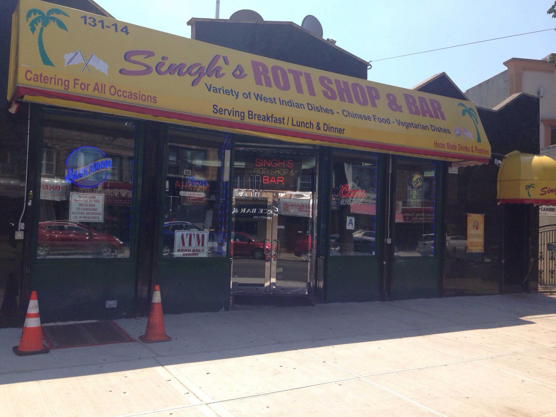Singh's Roti Shop & Bar, 13114 Liberty Avenue, Queens, NY 11419
