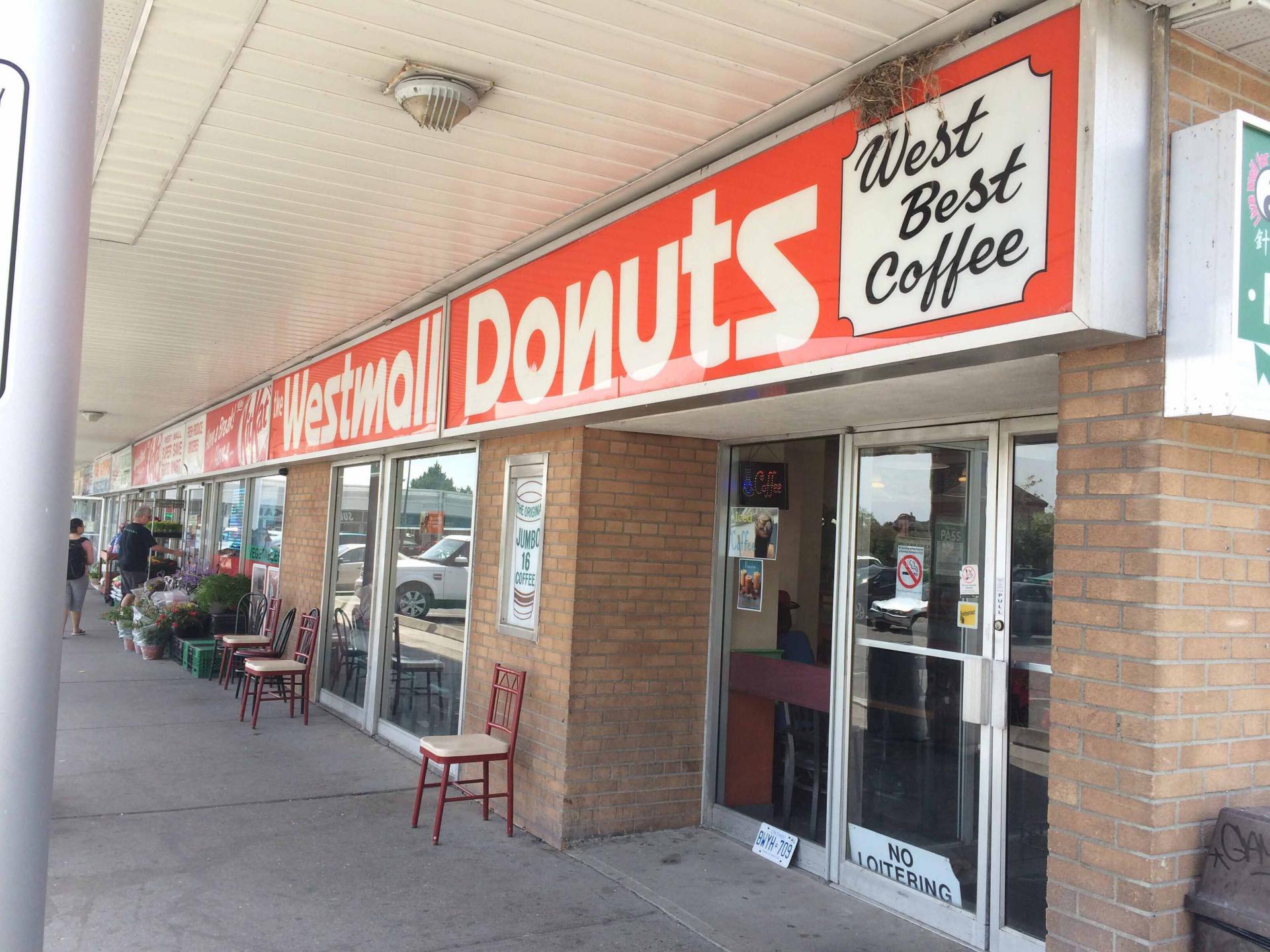 The West Mall Donuts & Deli, Westmall Bloor Plaza, 290 The West Mall