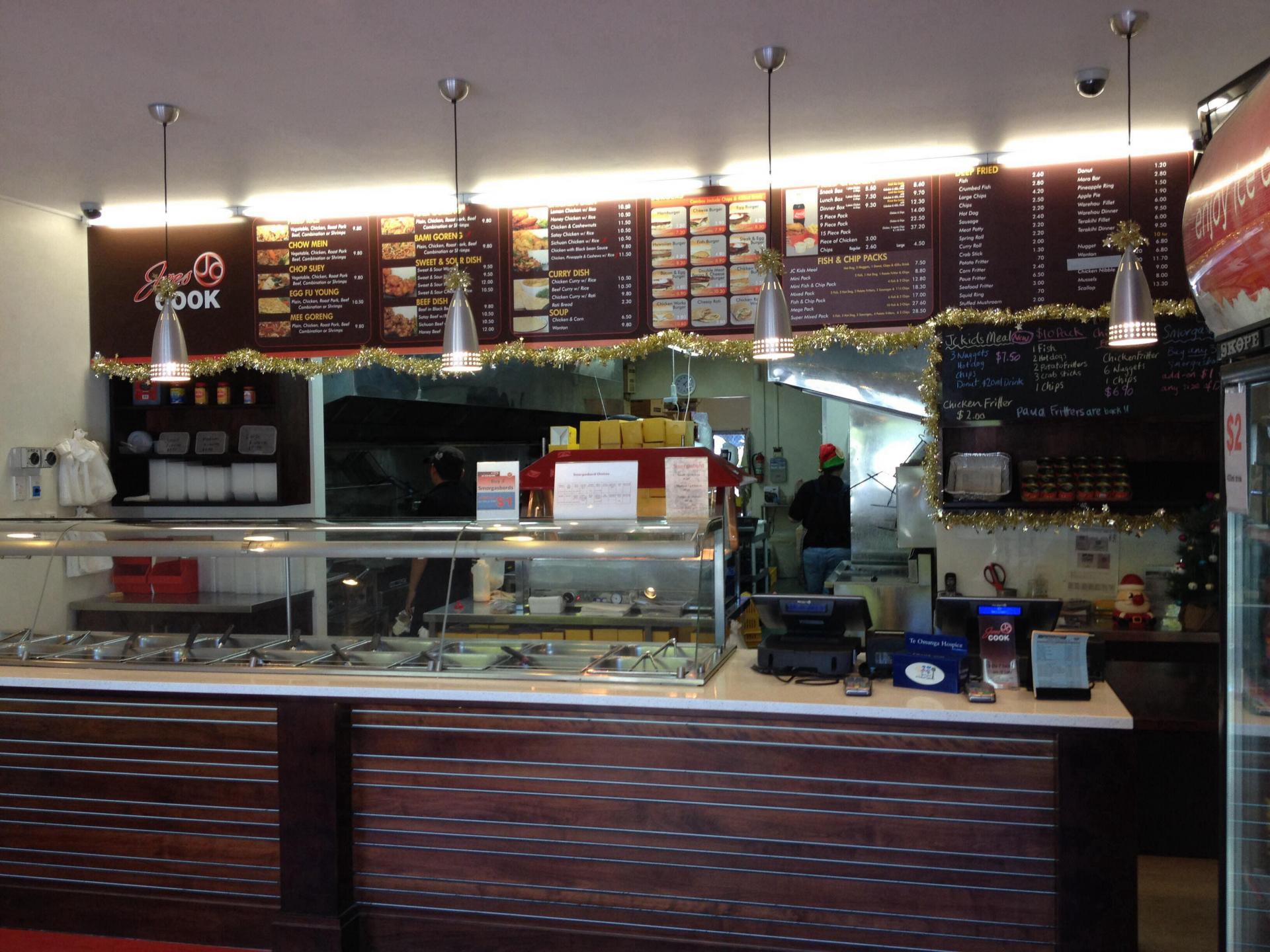 Menus of Joes Cook, located at Wainuiomata, Lower Hutt Foodporn by The Foodporn Group PTY LTD