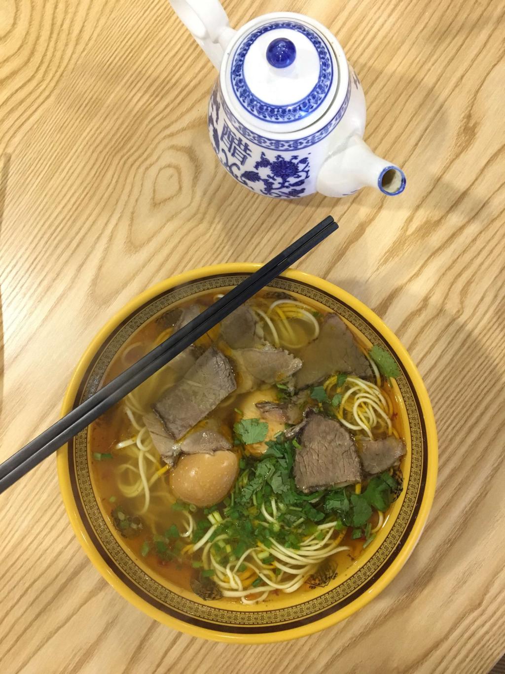 Chinese Beef Noodle House, located at Legaspi Village, Makati City