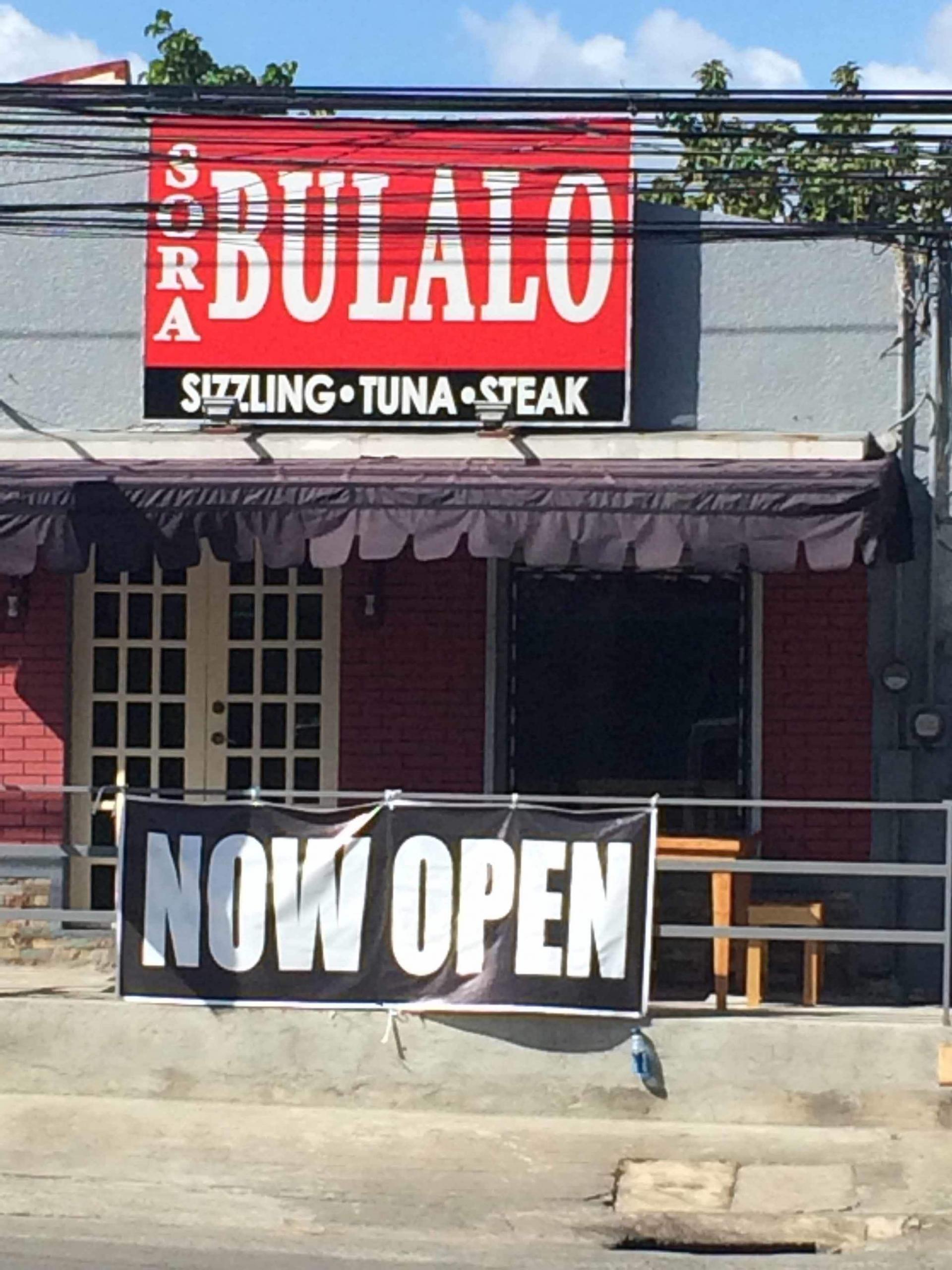 Sora Bulalo, Bustamante Building, Dona Soledad Avenue, Better Living Subdivision, Don Bosco