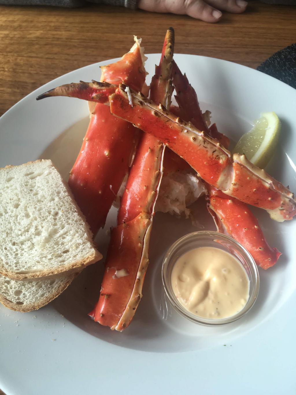 King Crab House Brasseri & Bar, located at Honningsvag, Norway