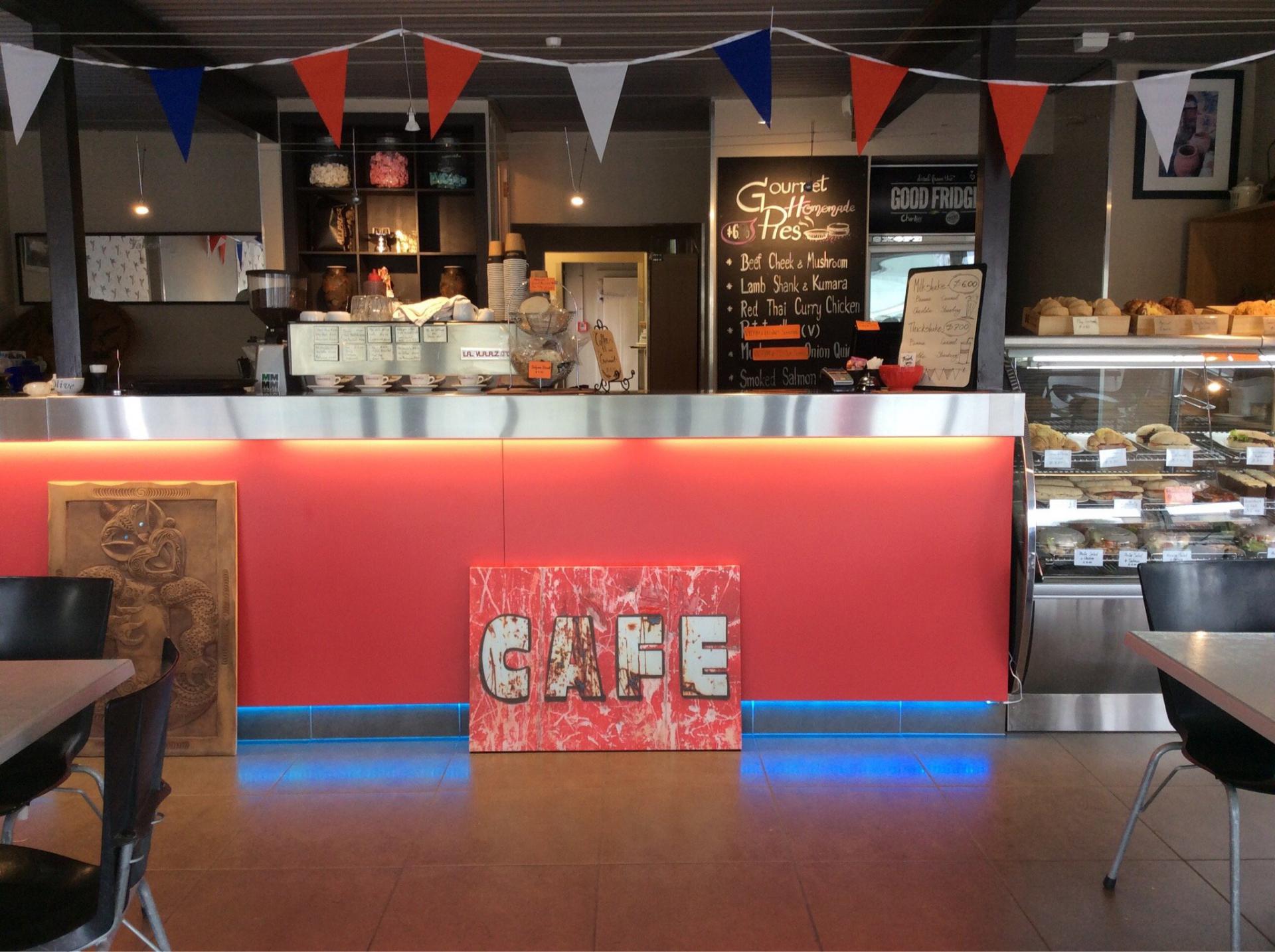 Electric Kitchen Espresso & Eatery, located at Akaroa, New Zealand