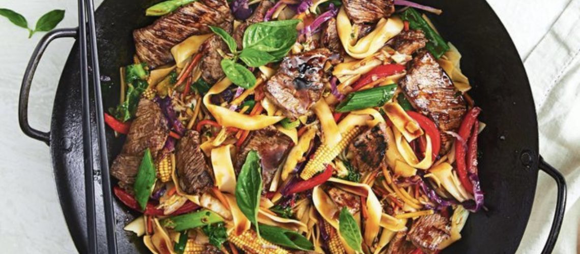 Drunken Noodle Thai Beef StirFry Foodporn Recipes