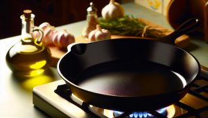 step by step guide for skillet seasoning