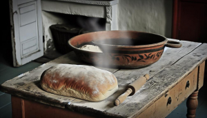 steam enhances bread baking