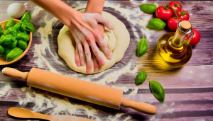 perfecting homemade pizza dough