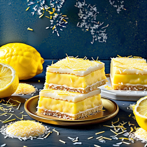 No-Bake Lemon Coconut Slice 21