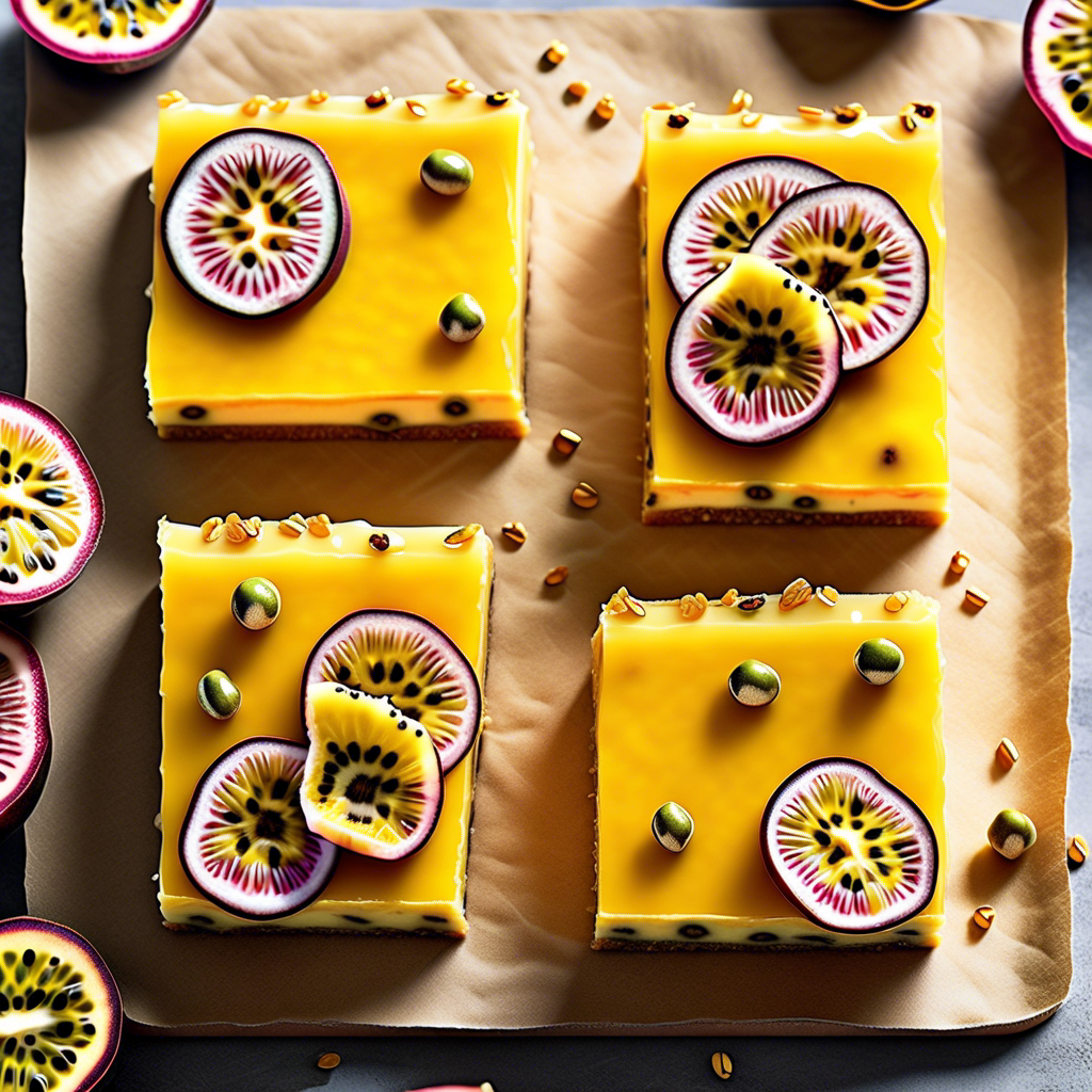 Passionfruit Slice Recipe On Foodporn